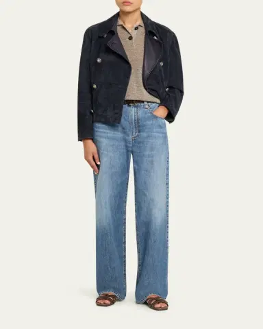 Brunello Cucinelli Super Light Relaxed-Leg Jeans | Thumbnail 2 Brunello Cucinelli Super Light Relaxed-Leg Jeans | Thumbnail 2