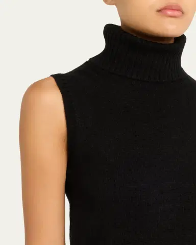 Veronica Beard Mazzy Cashmere Turtleneck Shell | Thumbnail 5 Veronica Beard Mazzy Cashmere Turtleneck Shell | Thumbnail 5
