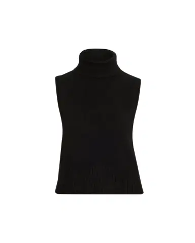 Veronica Beard Mazzy Cashmere Turtleneck Shell | Thumbnail 1 Veronica Beard Mazzy Cashmere Turtleneck Shell | Thumbnail 1