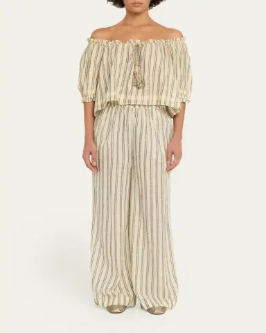 Ulla Johnson Paros Stripe Coverup Top | Thumbnail 2 Ulla Johnson Paros Stripe Coverup Top | Thumbnail 2