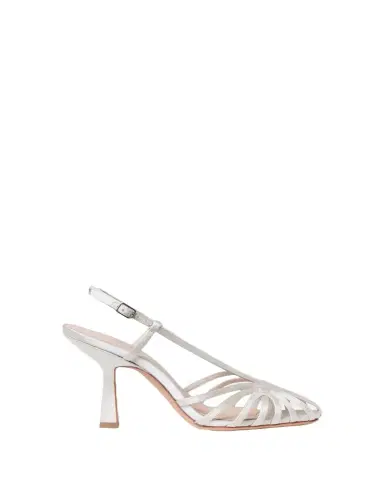 Loeffler Randall 70mm Alexandra Lattice Satin Pumps | Thumbnail 1