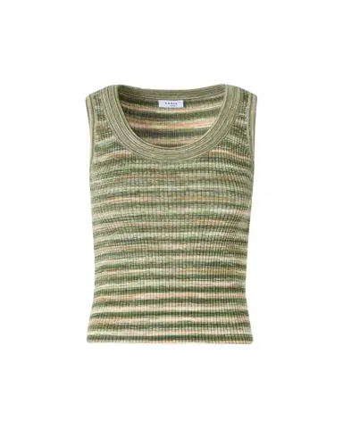 Akris punto Scoop-Neck Space Dye Merino Wool Rib Tank Top | Thumbnail 1 Akris punto Scoop-Neck Space Dye Merino Wool Rib Tank Top | Thumbnail 1
