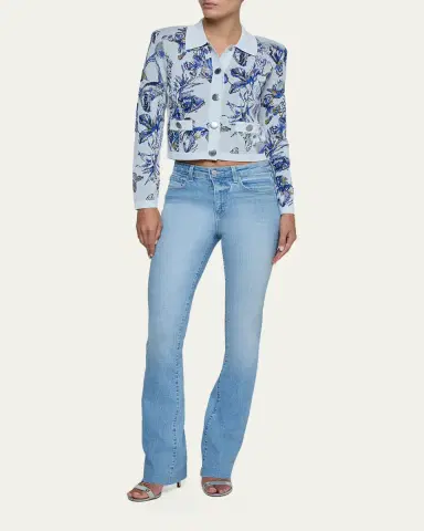 L'Agence Western Toile Osiris Jacquard Cardigan | Thumbnail 2 L'Agence Western Toile Osiris Jacquard Cardigan | Thumbnail 2