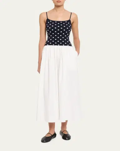 Toccin Orielle Drop-Waist Midi Dress | Thumbnail 2 Toccin Orielle Drop-Waist Midi Dress | Thumbnail 2