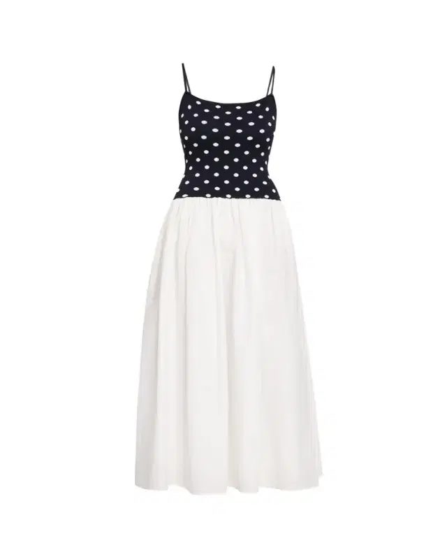 Toccin Orielle Drop-Waist Midi Dress