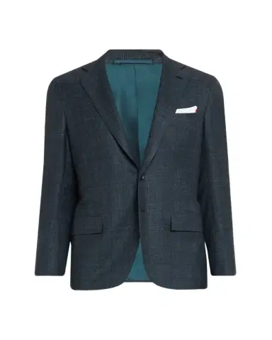 Kiton Men's Tonal Plaid Cashmere Two-Piece Suit | Thumbnail 1