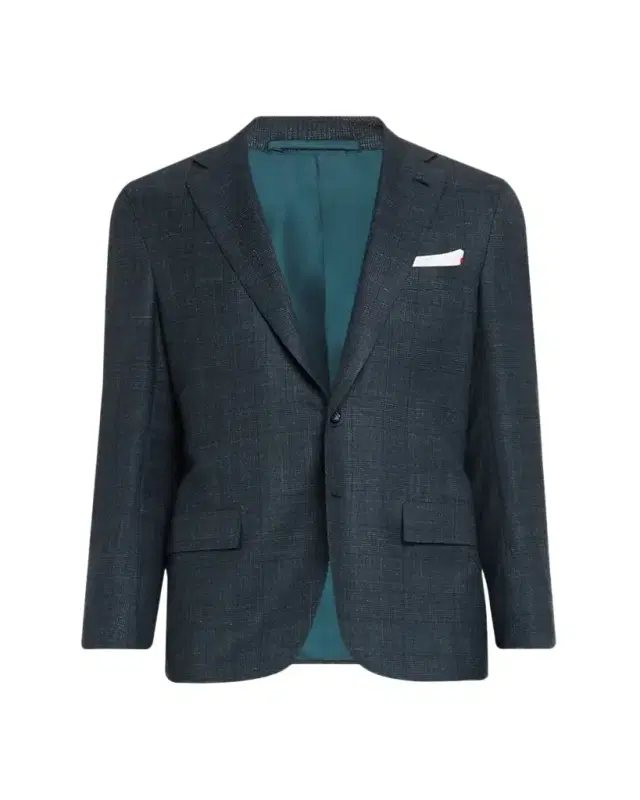 Men's Tonal Plaid Cashmere Two-Piece Suit
