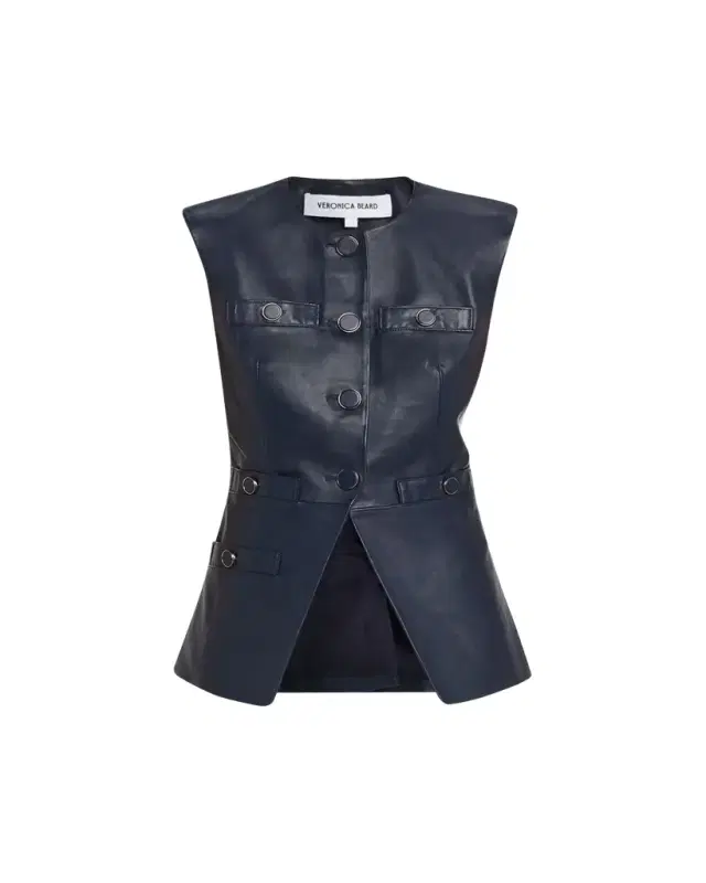 Tamara Leather Vest