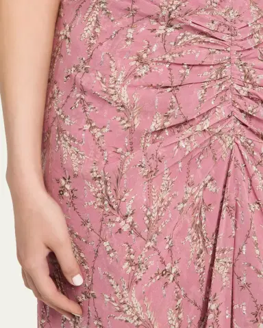 Veronica Beard Sira Floral Chiffon Skirt | Thumbnail 5 Veronica Beard Sira Floral Chiffon Skirt | Thumbnail 5