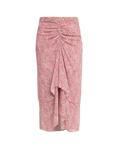 Veronica Beard Sira Floral Chiffon Skirt | Thumbnail 1 Veronica Beard Sira Floral Chiffon Skirt | Thumbnail 1