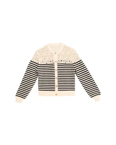 Frame The Coastal Stripe Cardigan | Thumbnail 1