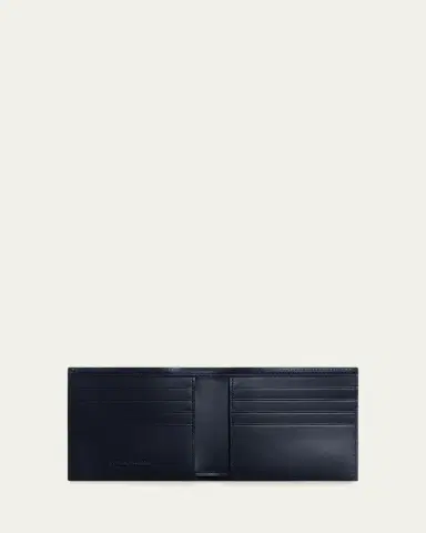 Bottega Veneta Men's Intrecciato Leather Colorblock Bifold Wallet | Thumbnail 2 Bottega Veneta Men's Intrecciato Leather Colorblock Bifold Wallet | Thumbnail 2