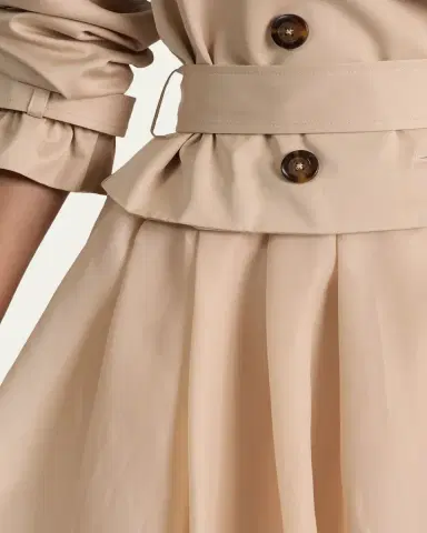 Alice + Olivia Nevada Double-Breasted Trench Coat | Thumbnail 5