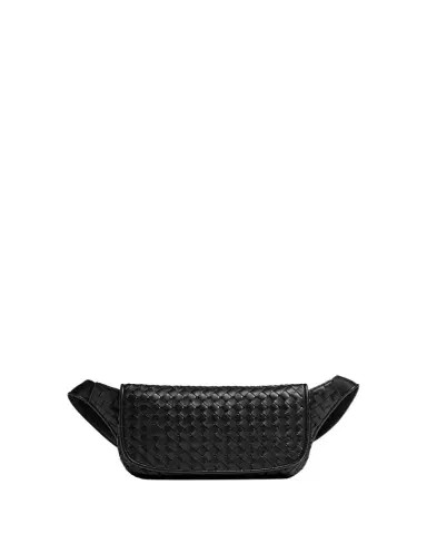 Bottega Veneta Men's Veneto Intrecciato Leather Sling Bag | Thumbnail 1