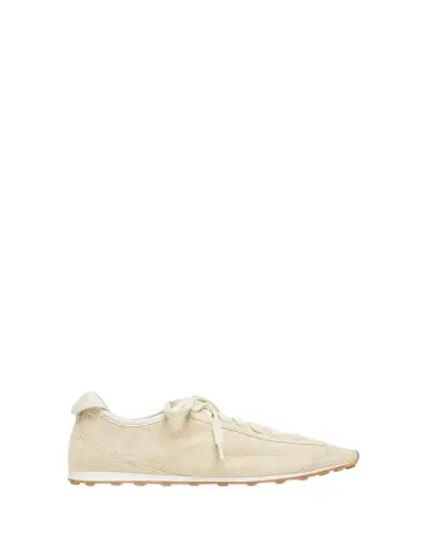Jacquemus Les Tennis Croc-Embossed Suede Sneakers | Thumbnail 1