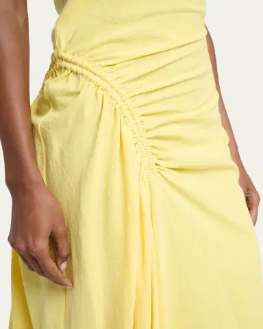 Proenza Schouler Sirena Ruched One-Shoulder Dress | Thumbnail 5