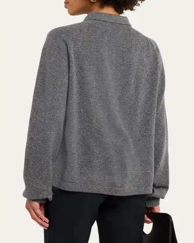TOTEME Raglan-Sleeve Cashmere Cardigan | Thumbnail 3 TOTEME Raglan-Sleeve Cashmere Cardigan | Thumbnail 3