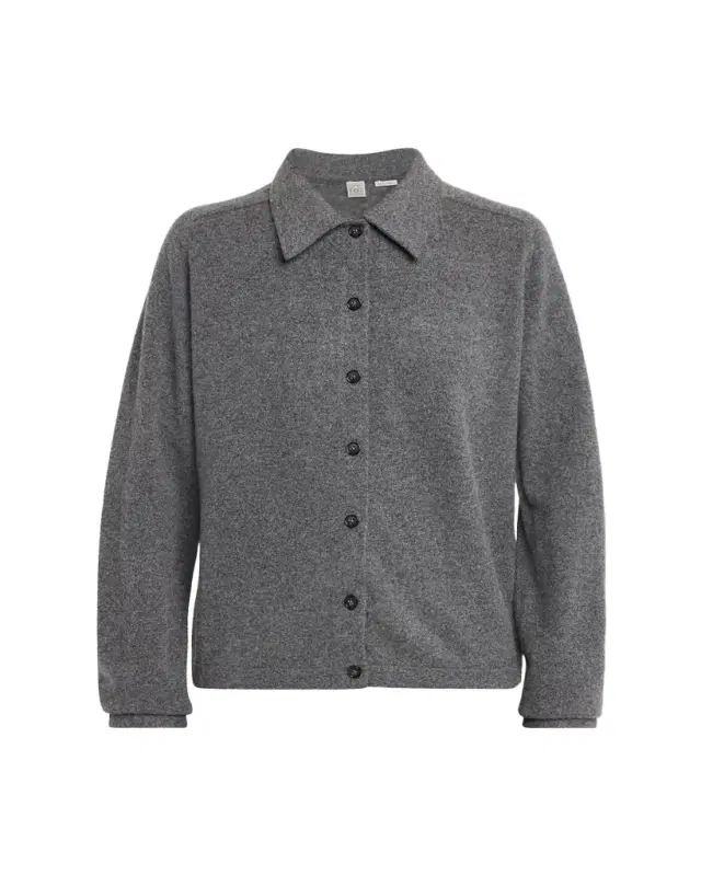 Toteme Raglan-Sleeve Cashmere Cardigan