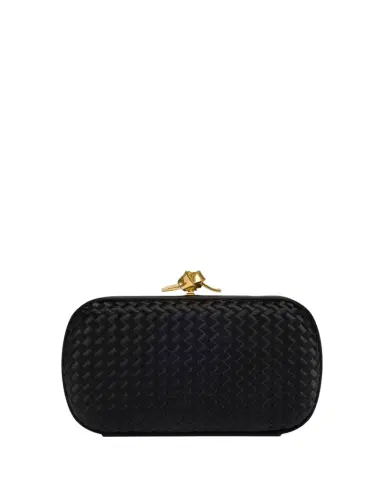 Bottega Veneta Intrecciato Knot Clutch Bag | Thumbnail 1