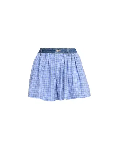 Cinq à Sept Madalyn Wide-Leg Gingham Shorts | Thumbnail 1 Cinq à Sept Madalyn Wide-Leg Gingham Shorts | Thumbnail 1