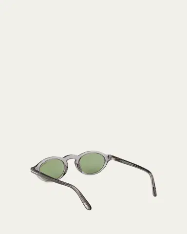 Tom Ford Men's Aristotele-02 Acetate Round Sunglasses | Thumbnail 3 Tom Ford Men's Aristotele-02 Acetate Round Sunglasses | Thumbnail 3