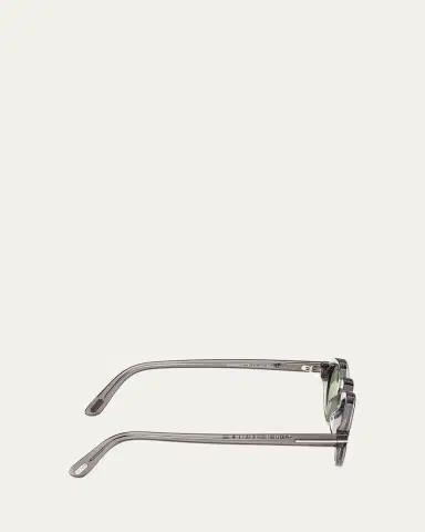 Tom Ford Men's Aristotele-02 Acetate Round Sunglasses | Thumbnail 4 Tom Ford Men's Aristotele-02 Acetate Round Sunglasses | Thumbnail 4