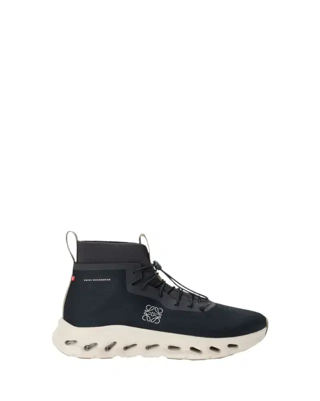 Loewe x On Men's Cloudtilt Hi Stretch-Knit Sneakers
