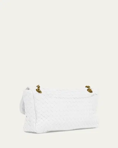 Bottega Veneta Madison Intrecciato Leather Shoulder Bag | Thumbnail 3 Bottega Veneta Madison Intrecciato Leather Shoulder Bag | Thumbnail 3