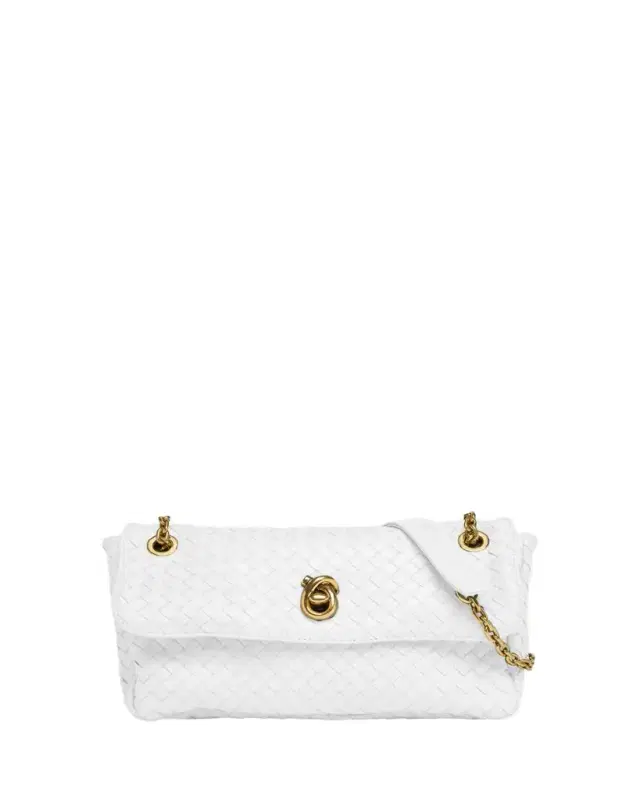 Bottega Veneta Madison Intrecciato Leather Shoulder Bag