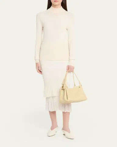 Bottega Veneta Parachute Medium Nappa Leather Shoulder Bag | Thumbnail 12 Bottega Veneta Parachute Medium Nappa Leather Shoulder Bag | Thumbnail 12
