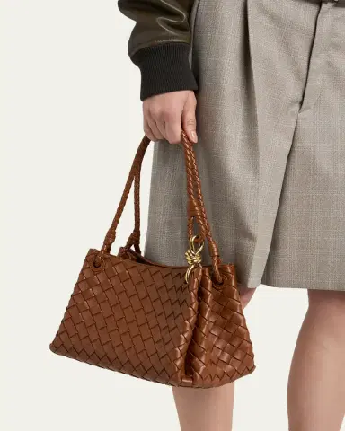 Bottega Veneta Parachute Medium Nappa Leather Shoulder Bag | Thumbnail 5 Bottega Veneta Parachute Medium Nappa Leather Shoulder Bag | Thumbnail 5