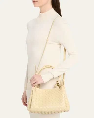Bottega Veneta Parachute Medium Nappa Leather Shoulder Bag | Thumbnail 9 Bottega Veneta Parachute Medium Nappa Leather Shoulder Bag | Thumbnail 9