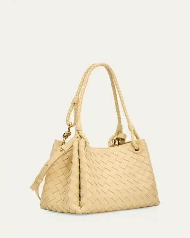 Bottega Veneta Parachute Medium Nappa Leather Shoulder Bag | Thumbnail 10 Bottega Veneta Parachute Medium Nappa Leather Shoulder Bag | Thumbnail 10