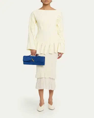 Bottega Veneta Andiamo Leather Clutch Bag | Thumbnail 5 Bottega Veneta Andiamo Leather Clutch Bag | Thumbnail 5