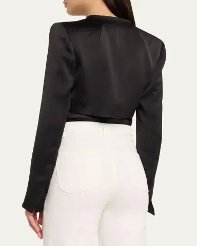 Ramy Brook Gia Long-Sleeve Capelet | Thumbnail 3 Ramy Brook Gia Long-Sleeve Capelet | Thumbnail 3