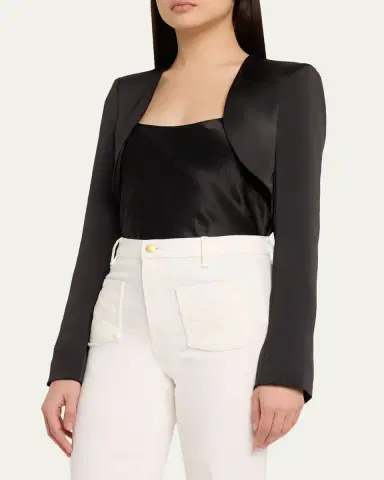 Ramy Brook Gia Long-Sleeve Capelet | Thumbnail 4 Ramy Brook Gia Long-Sleeve Capelet | Thumbnail 4