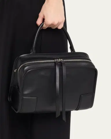 Loewe Amazona 180 Medium Leather Top-Handle Bag | Thumbnail 4 Loewe Amazona 180 Medium Leather Top-Handle Bag | Thumbnail 4