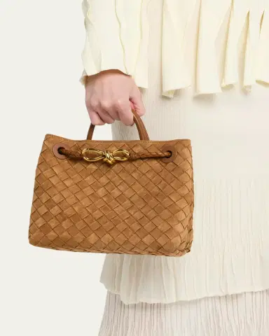 Bottega Veneta Andiamo Suede Top-Handle Bag | Thumbnail 2