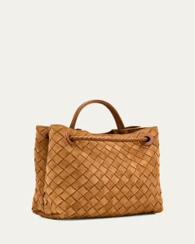 Bottega Veneta Andiamo Suede Top-Handle Bag | Thumbnail 3