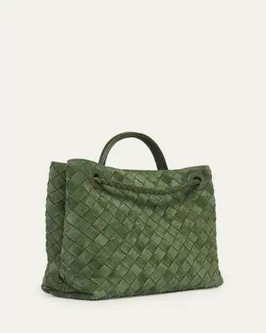 Bottega Veneta Andiamo Suede Top-Handle Bag | Thumbnail 6