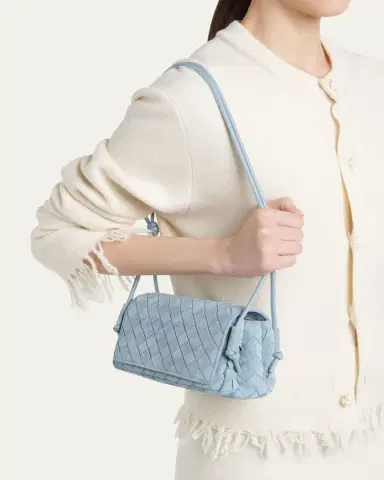 Bottega Veneta Smooth Suede Crossbody Bag | Thumbnail 2