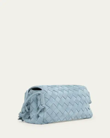 Bottega Veneta Smooth Suede Crossbody Bag | Thumbnail 3