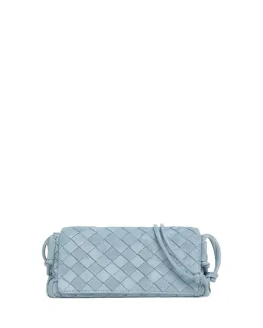 Bottega Veneta Smooth Suede Crossbody Bag | Thumbnail 1