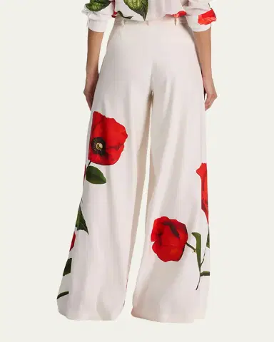 Alice + Olivia Blaire High-Rise Pleated Trousers | Thumbnail 3 Alice + Olivia Blaire High-Rise Pleated Trousers | Thumbnail 3