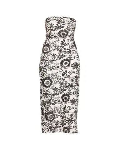 Ramy Brook Bonnie Strapless Floral Sequin Column Midi Dress | Thumbnail 1 Ramy Brook Bonnie Strapless Floral Sequin Column Midi Dress | Thumbnail 1