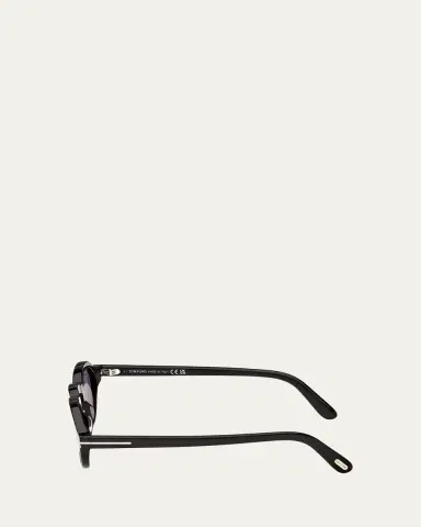 Tom Ford Men's Aristotele-02 Acetate Round Sunglasses | Thumbnail 5 Tom Ford Men's Aristotele-02 Acetate Round Sunglasses | Thumbnail 5