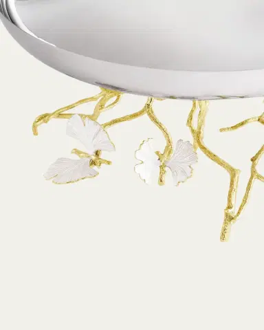 Michael Aram Butterfly Gingko Gold Fruit Bowl | Thumbnail 5