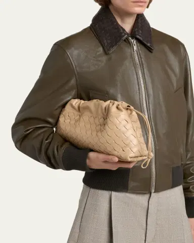 Bottega Veneta Dustbag Notte Leather Shoulder Bag | Thumbnail 11 Bottega Veneta Dustbag Notte Leather Shoulder Bag | Thumbnail 11