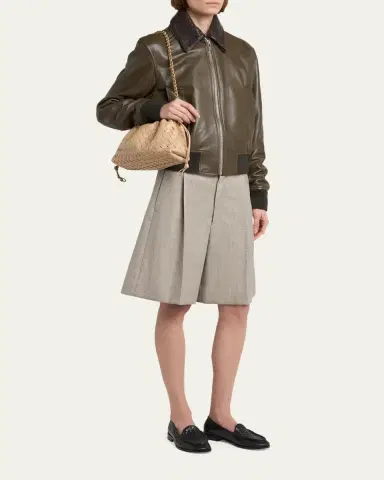 Bottega Veneta Dustbag Notte Leather Shoulder Bag | Thumbnail 14 Bottega Veneta Dustbag Notte Leather Shoulder Bag | Thumbnail 14