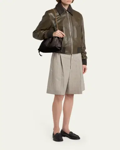 Bottega Veneta Dustbag Notte Leather Shoulder Bag | Thumbnail 5 Bottega Veneta Dustbag Notte Leather Shoulder Bag | Thumbnail 5